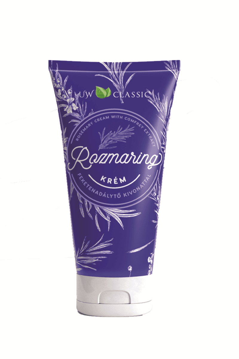 Uw Klasický Rozmarínový krém s výťažkom z kostihoja lekárskeho 100 ml - 89789