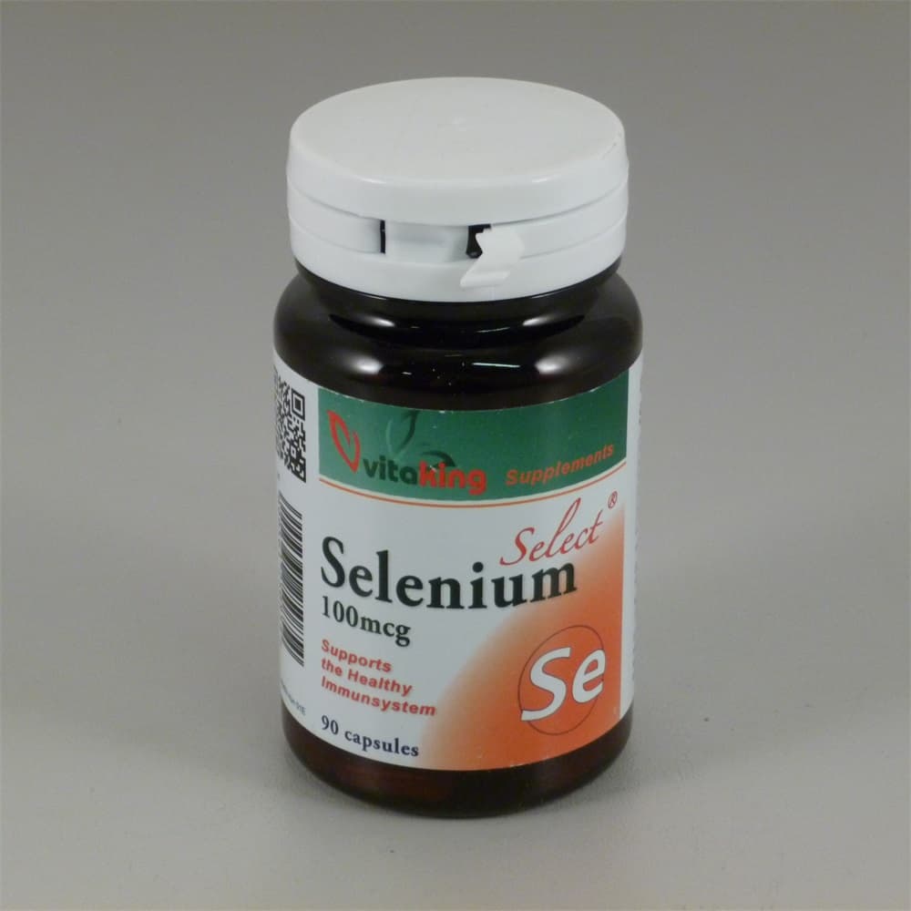 Vitaking selén 100mcg kapsula 90 ks