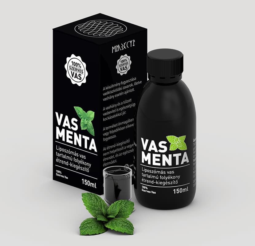 Liquid dietary supplement containing iron liposomically 150 ml