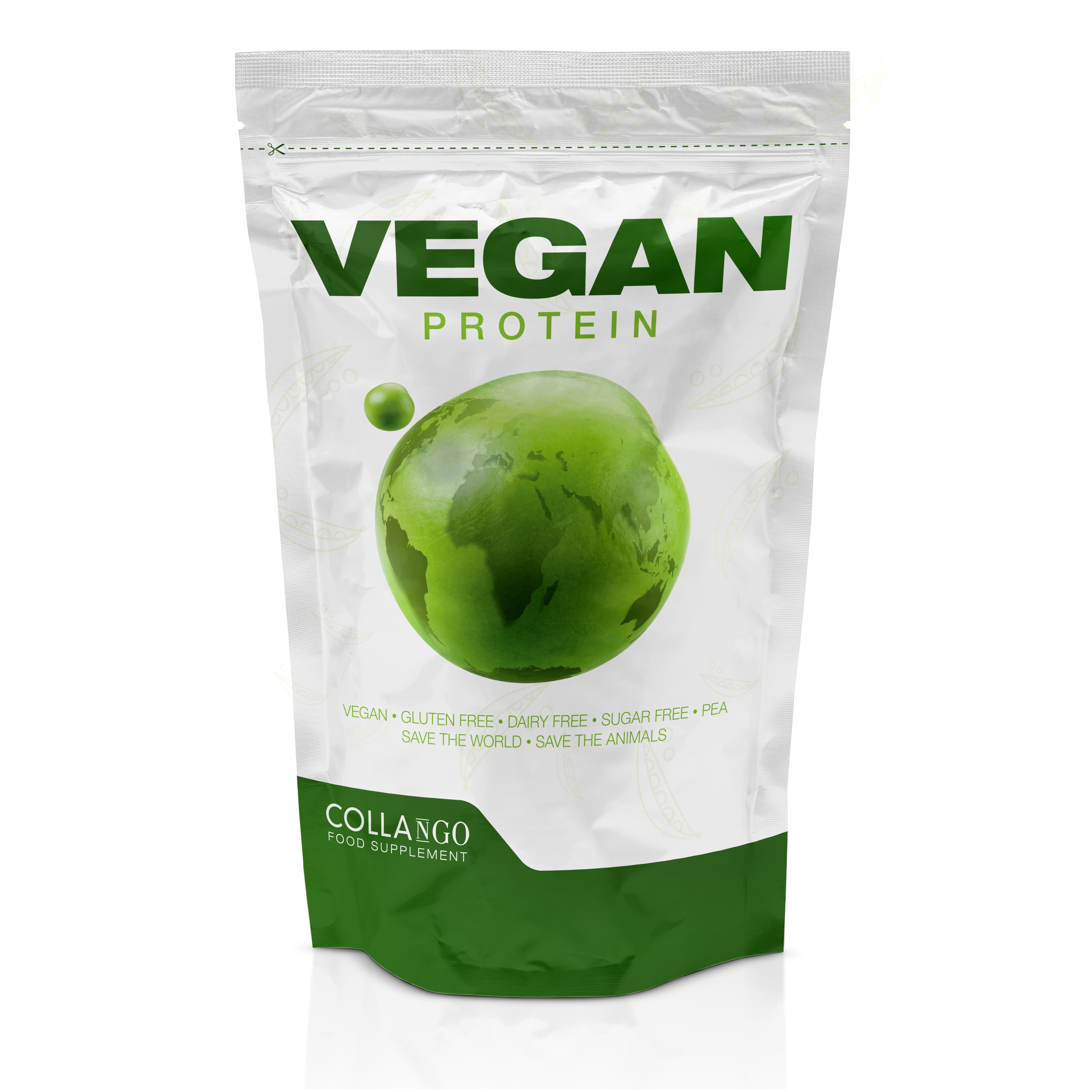 Vegan Protein hrachový proteín vanilkový 600 g