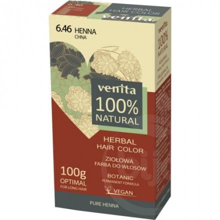 Venita Henna bylinná farba na vlasy 6.46 100 g - 60084