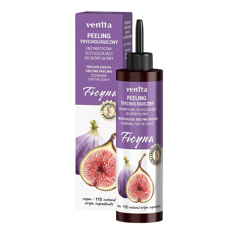 Venita trichologický enzymatický peeling na pokožku hlavy s ficin figovým enzýmom 100 ml