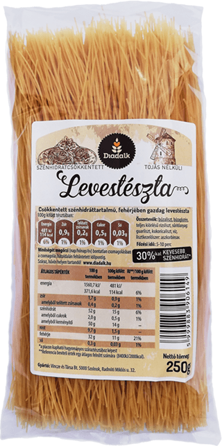 Vinczénová nízkosacharidová cestovina cérnametélt 250 g