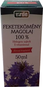 Virde 100 % olej zo semien černušky siatej s vitamínom E 50 ml