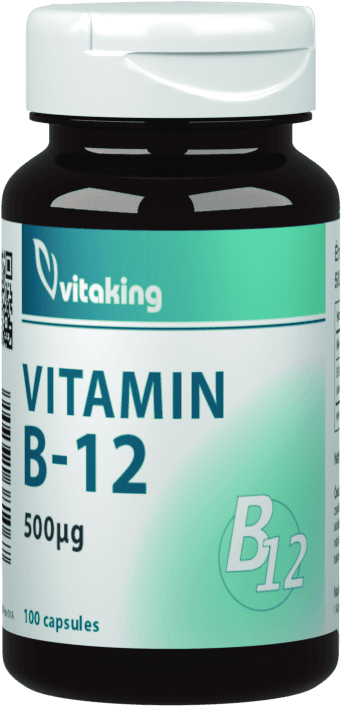 Vitaking Vitamín B-12 500 mcg 100 kapsúl - 95602