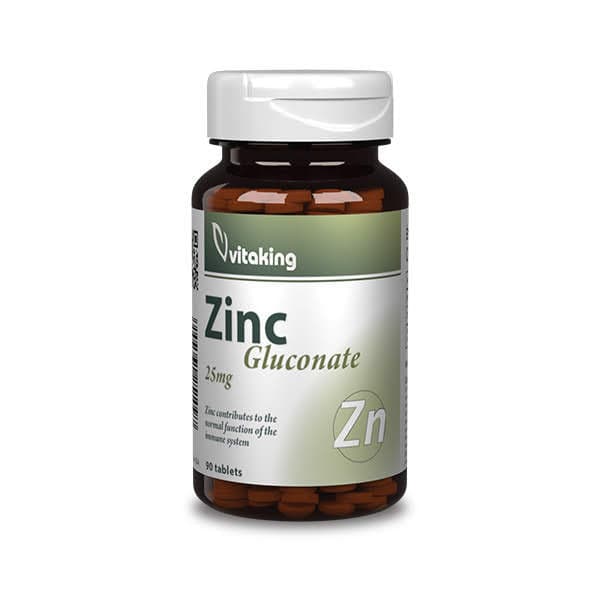 Vitaking zinok glukonát 25 mg 90 tbl