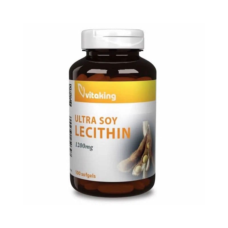 Vitaking sójový lecitín 1200mg kapsuly 100 ks