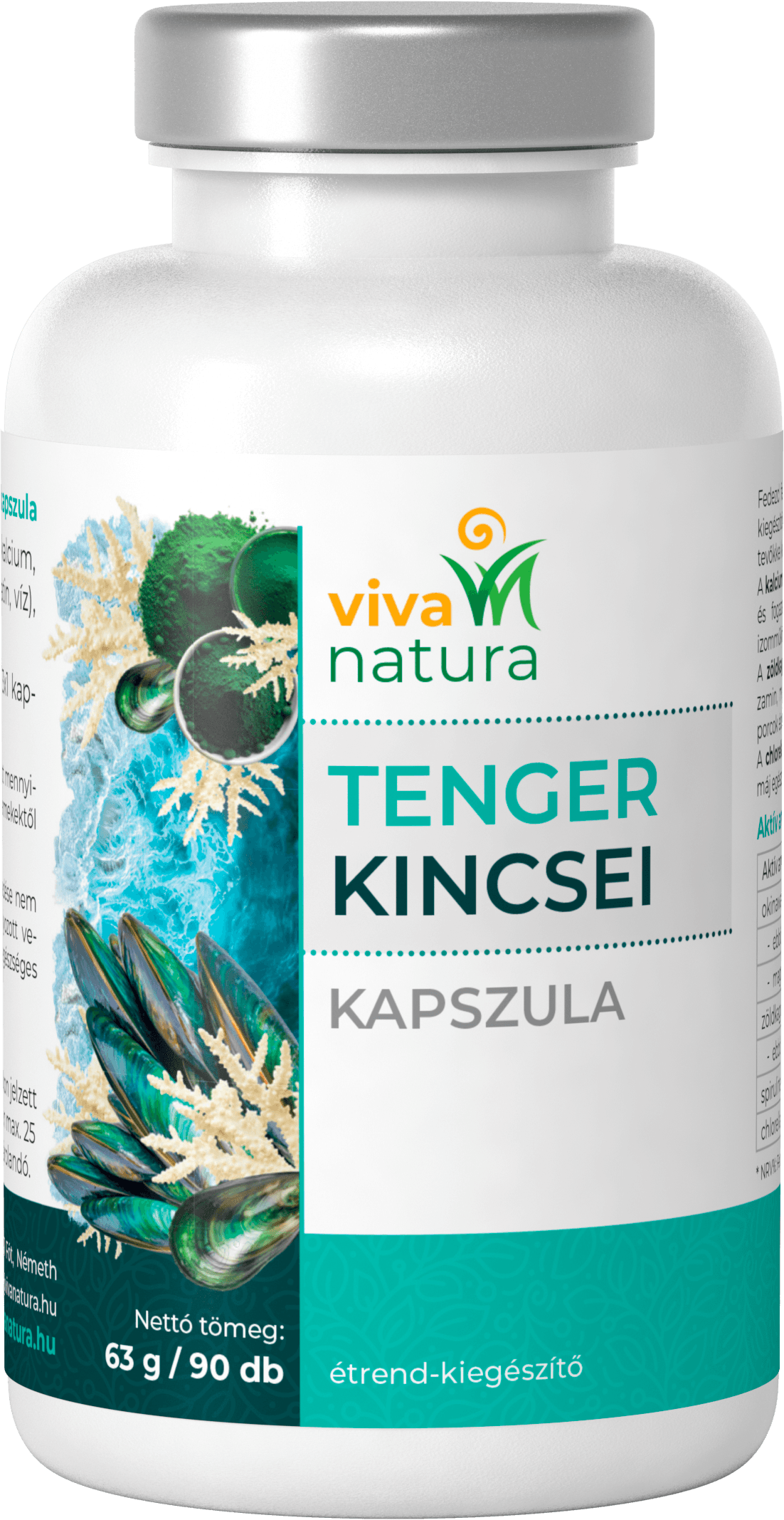 Viva Natura Poklady mora - doplnkové kapsule 90 š. š.