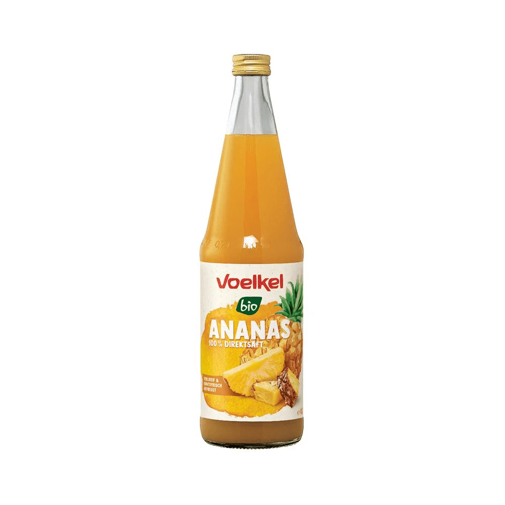 Voelkel bio ananásová šťava priamo lisovaná 700 ml