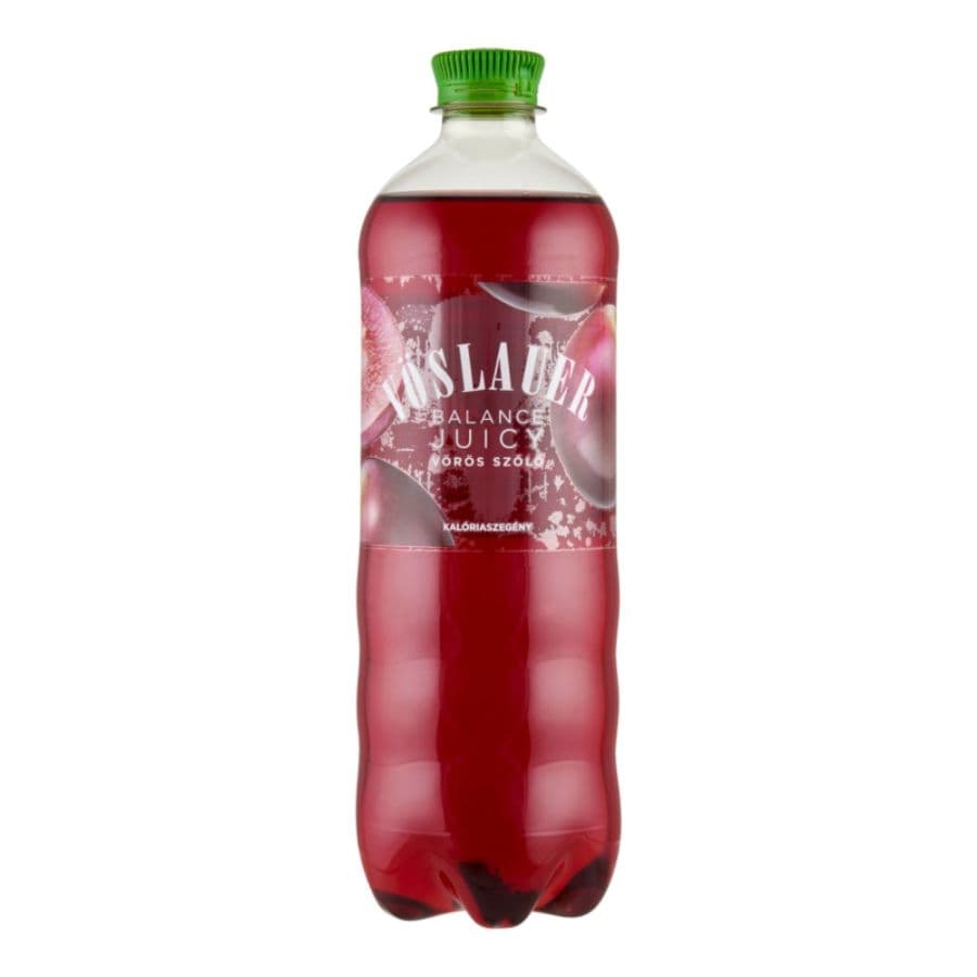 Vöslauer juicy ochutená minerálna voda červený hroznový 750 ml