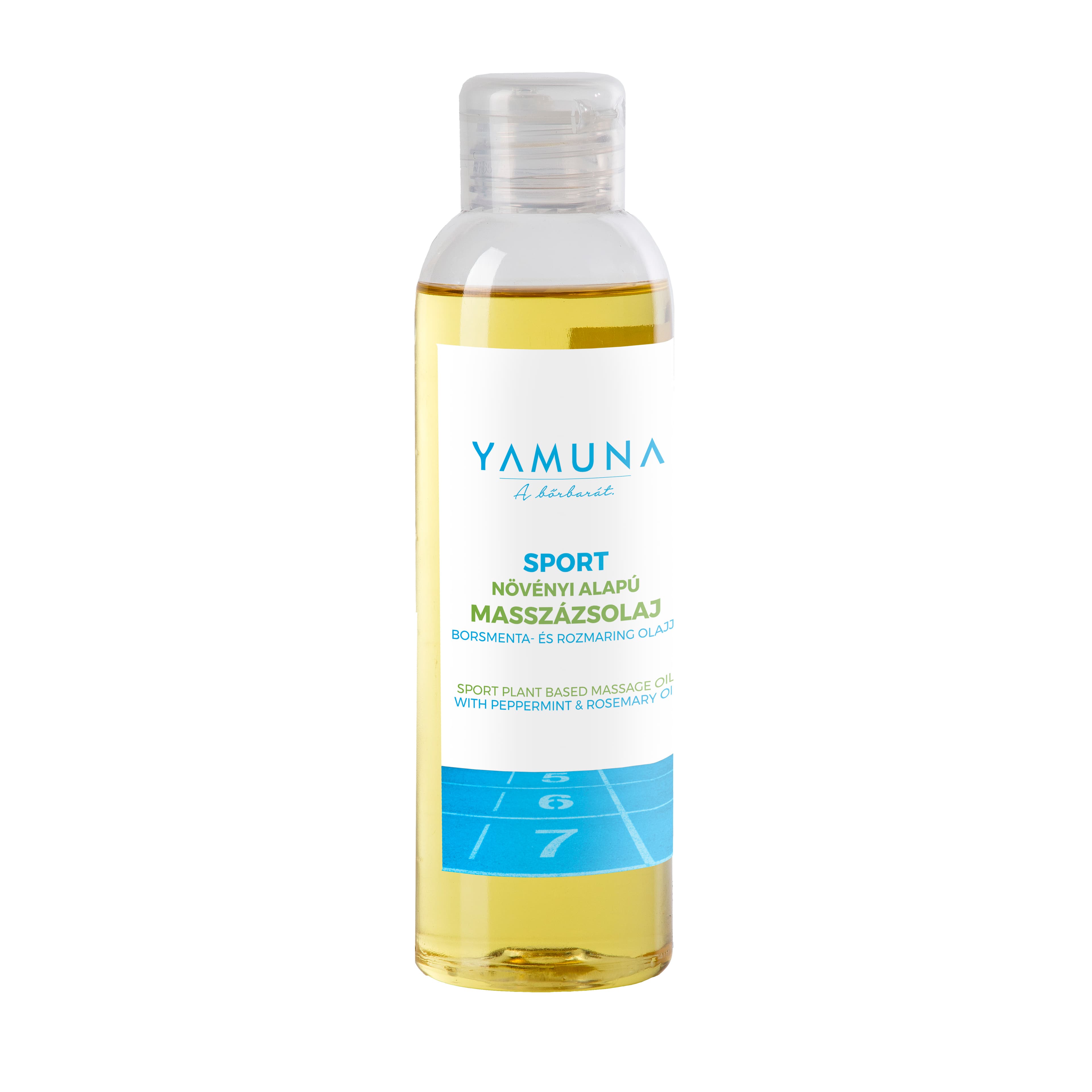 Yamuna rastlinný masážny olej Šport, s mätou a rozmarínom 250ml