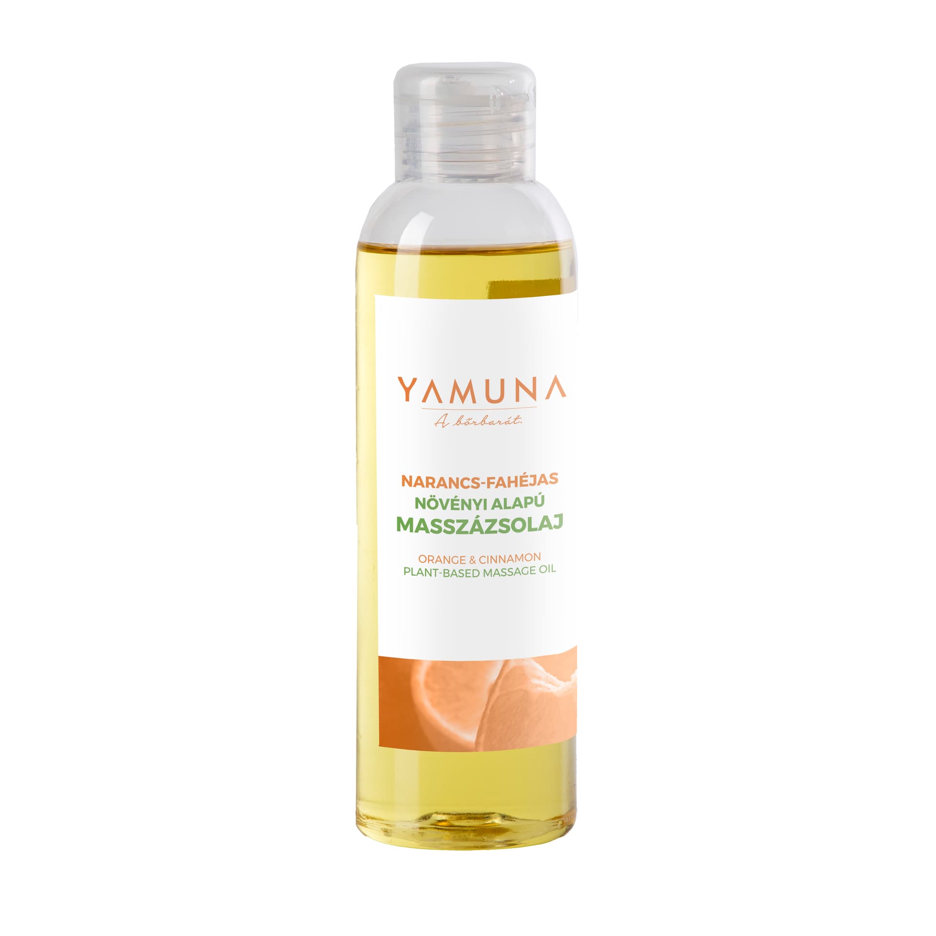 Yamuna rastlinný masážny olej pomaranč-škorica 250 ml