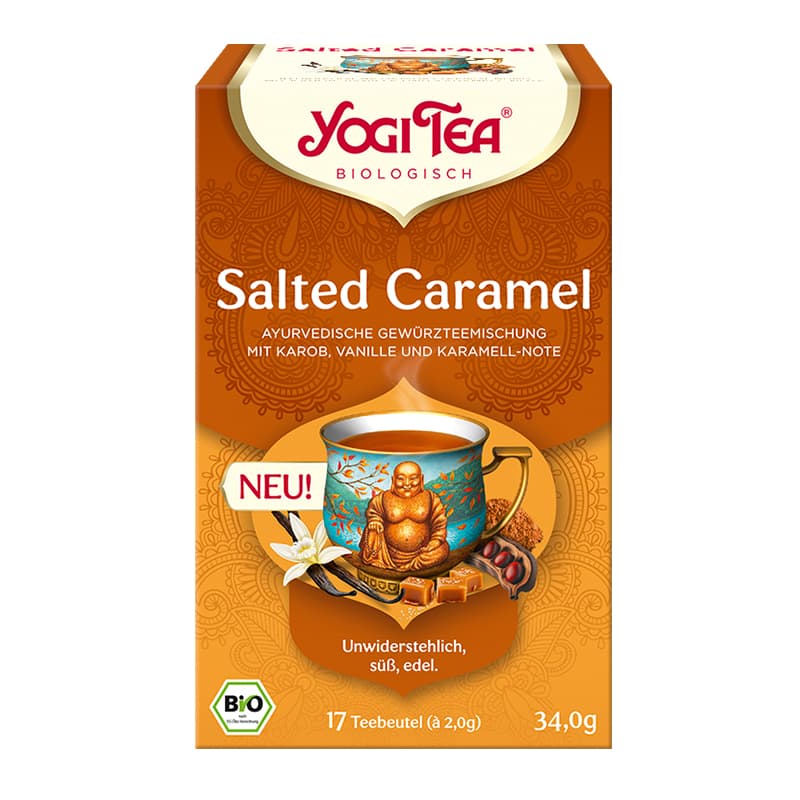 Yogi bio slaný karamelový čaj 34 g
