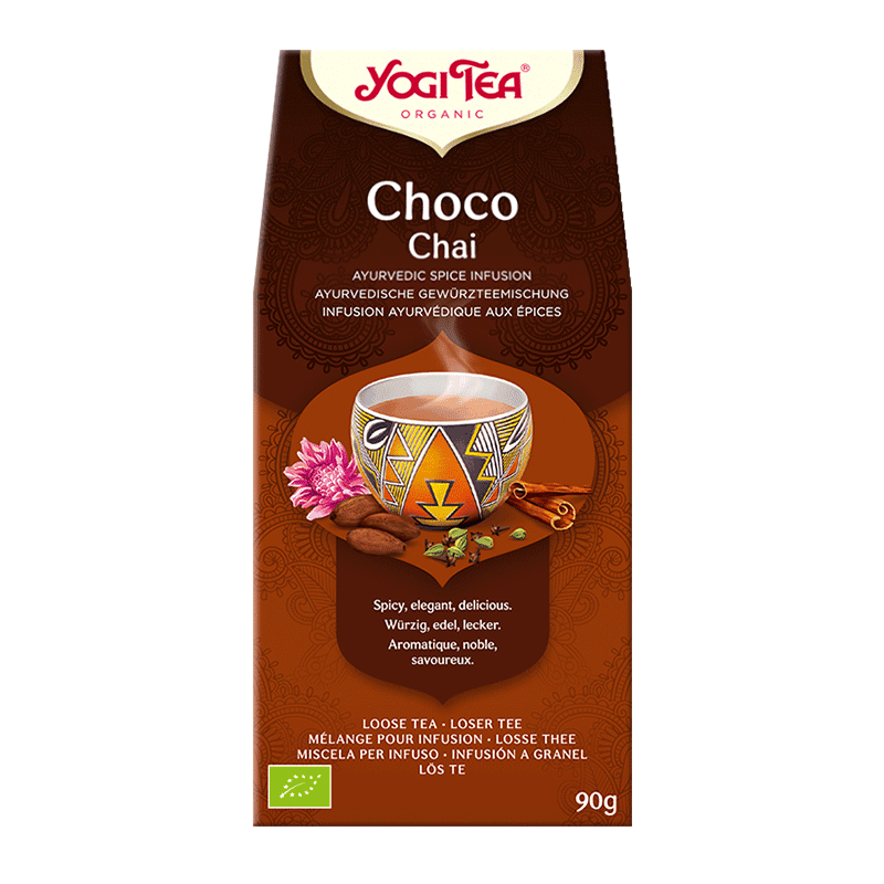 Yogi Tea Sypaný organický čaj Chai s čokoládou 90 g - 57162