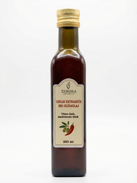 Zenora Naturals bio chilli extra panenský olivový olej 250 ml