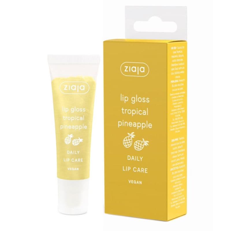Ziaja trblietavý balzam na pery s ananásom 12ml - 96138
