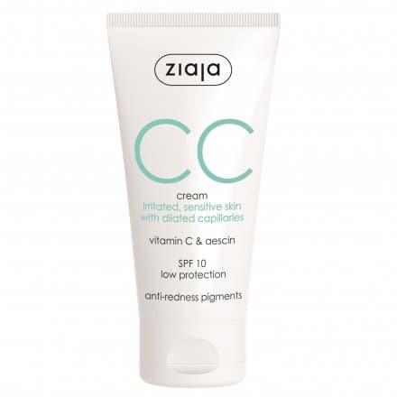 Ziaja CC krém na citlivú pleť s SPF10 50 ml - 57193