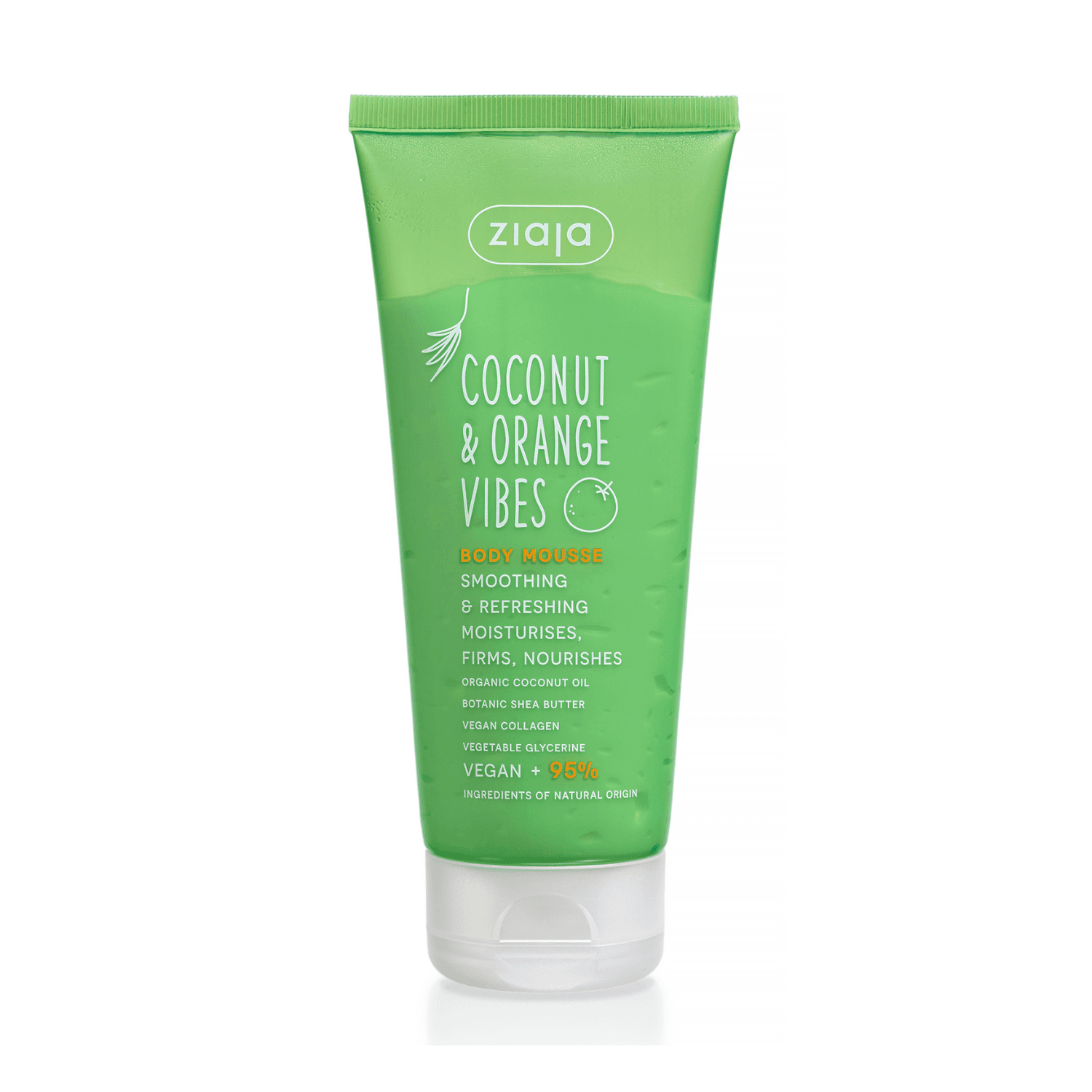 Ziaja Coconut & Orange Vibes telový peeling a pena 2v1 270ml - 96700