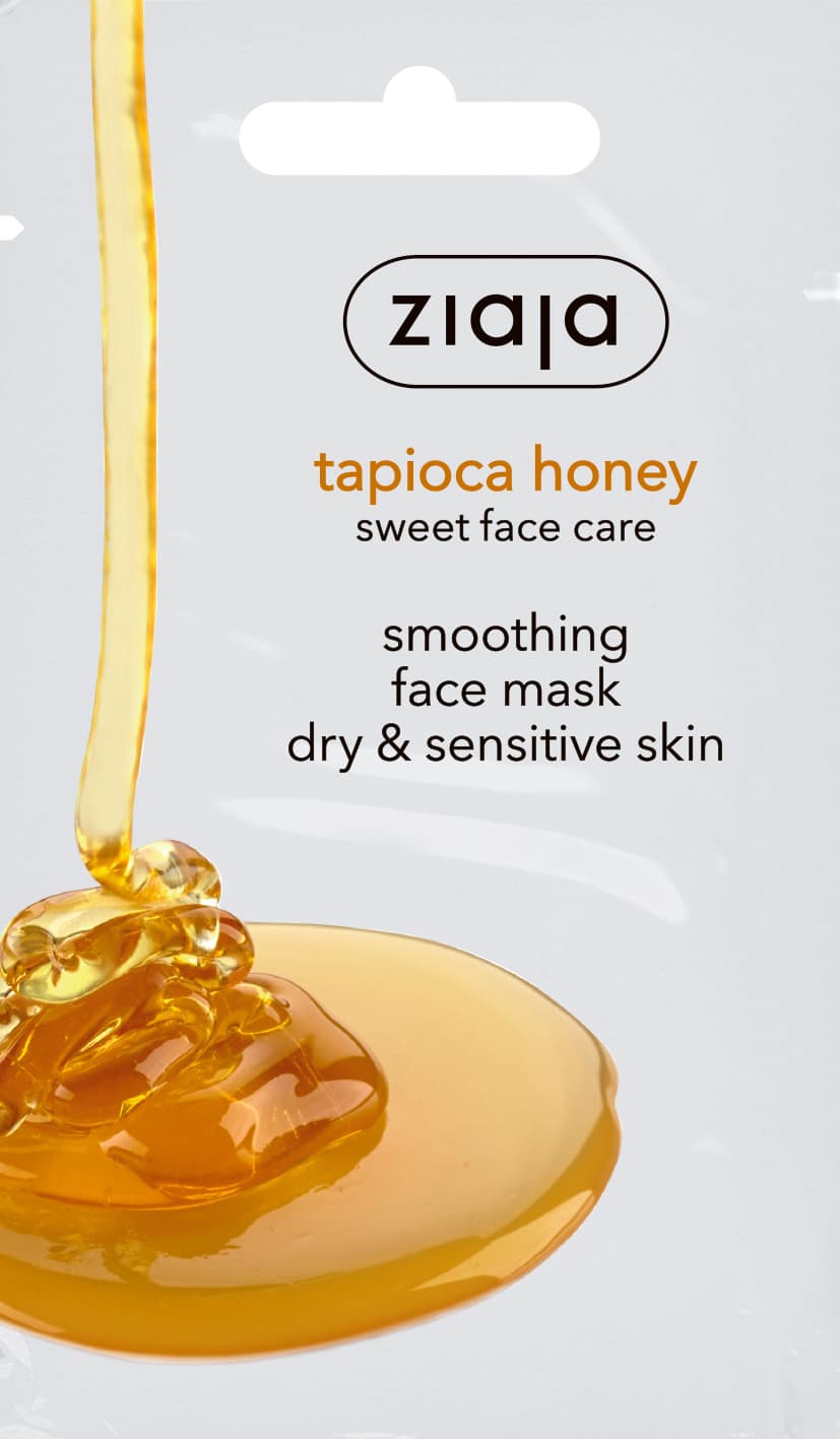 Ziaja Vyhladzujúca pleťová maska s tapiokovým medom 7 ml - 82528